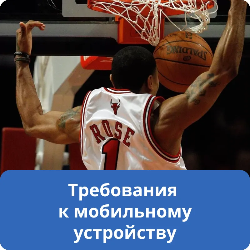 Требования к мобильному устройству